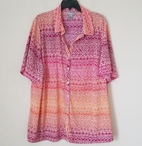 Catherines Multicolored Blouse